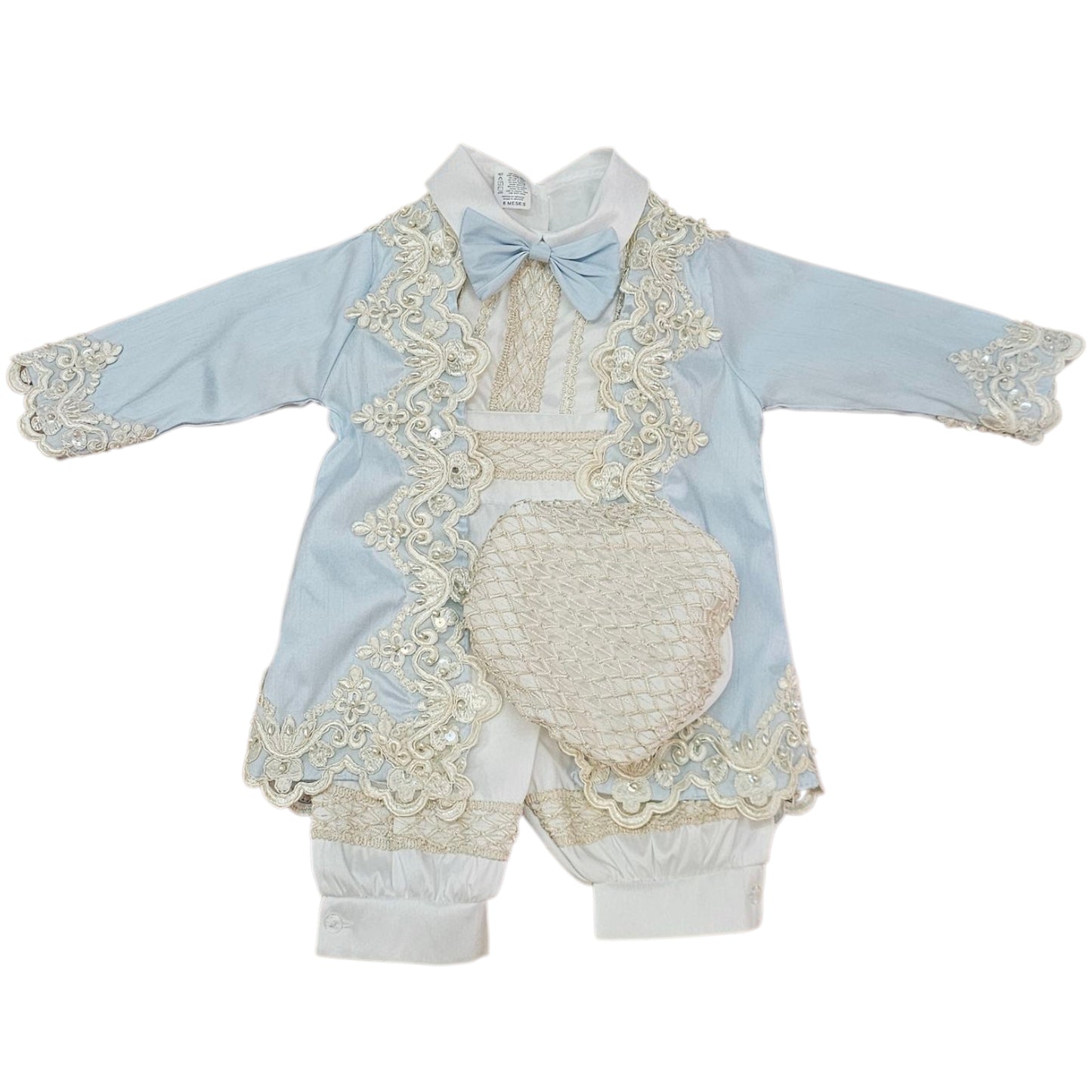 Ropón Azul cielo de Charmín Principe Talla 6 Meses B219DMHOFKB