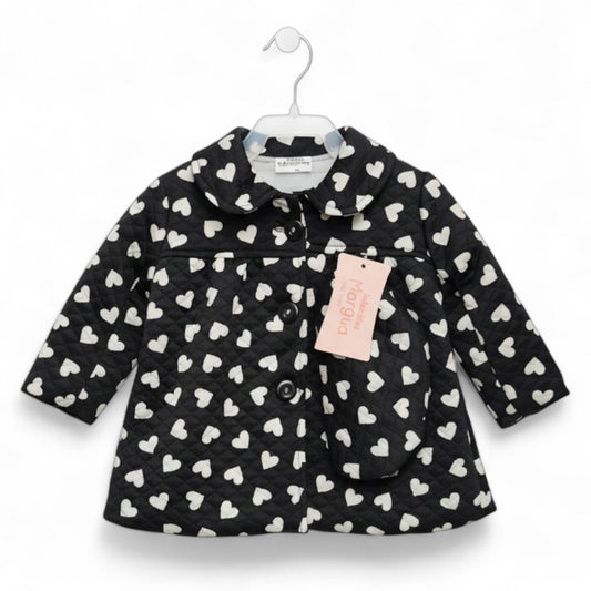 Abrigo Tinto de Peluche Recto 6 Meses