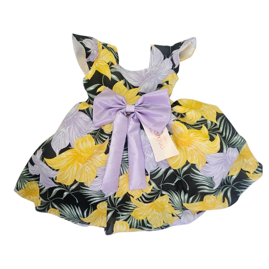 Vestido Rosa pastel de Gasa Circular Talla 6 Meses B126OFALADB