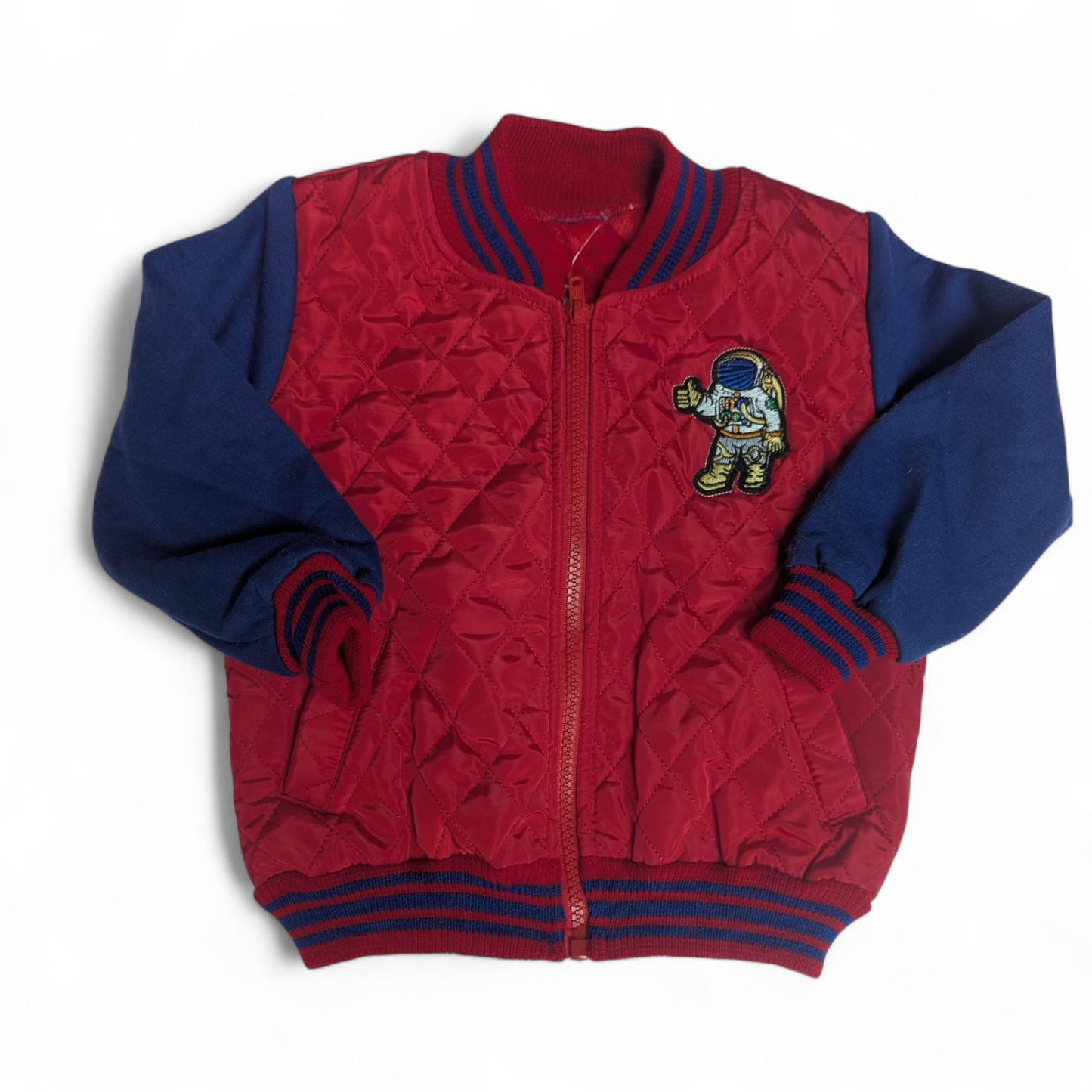 Chamarra Negro de Abollonada Recto 1 Años