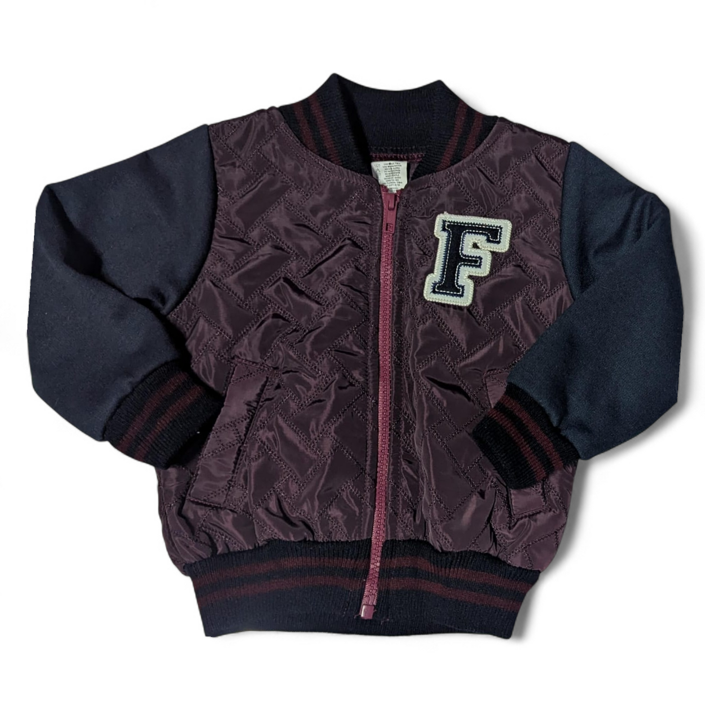 Chamarra Tinto de Abollonada Recto 1 Años