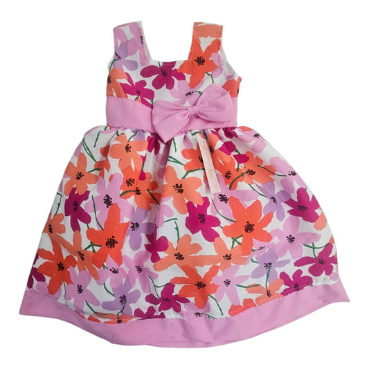 Vestido Rosa pastel de Popelina Recto Talla 3 Años B126MFAHBDH