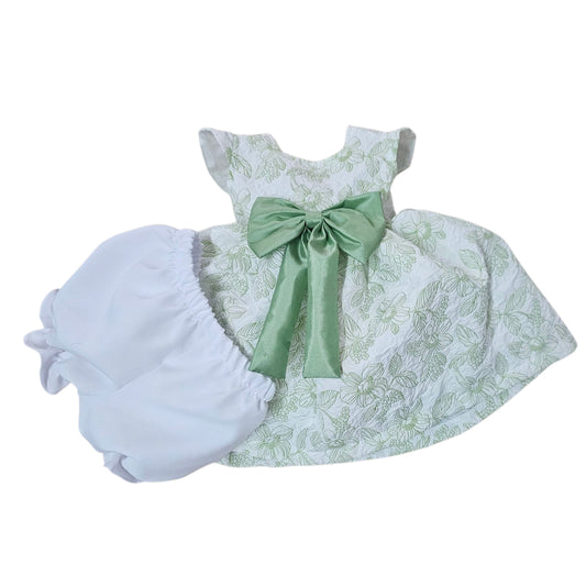 Vestido Azul cielo de Popelina Recto Talla 6 Meses B126NFAHBKB