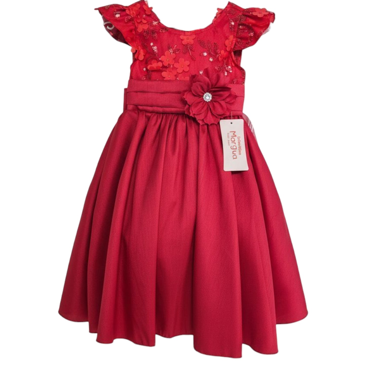 Vestido Lila de Tafeta Circular 2 Años