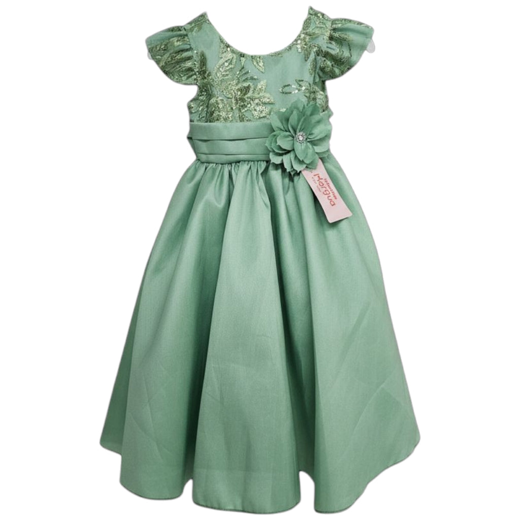 Vestido Lila de Tafeta Circular 2 Años