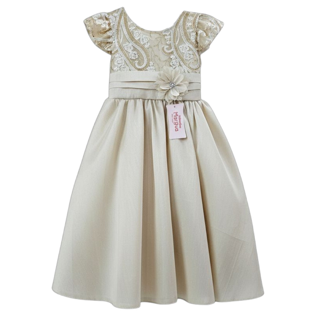 Vestido Lila de Tafeta Circular 2 Años