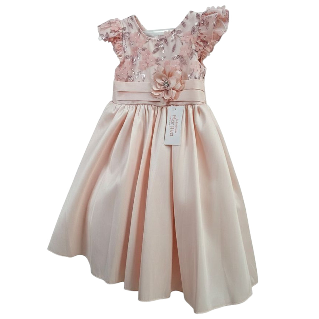 Vestido Lila de Tafeta Circular 2 Años