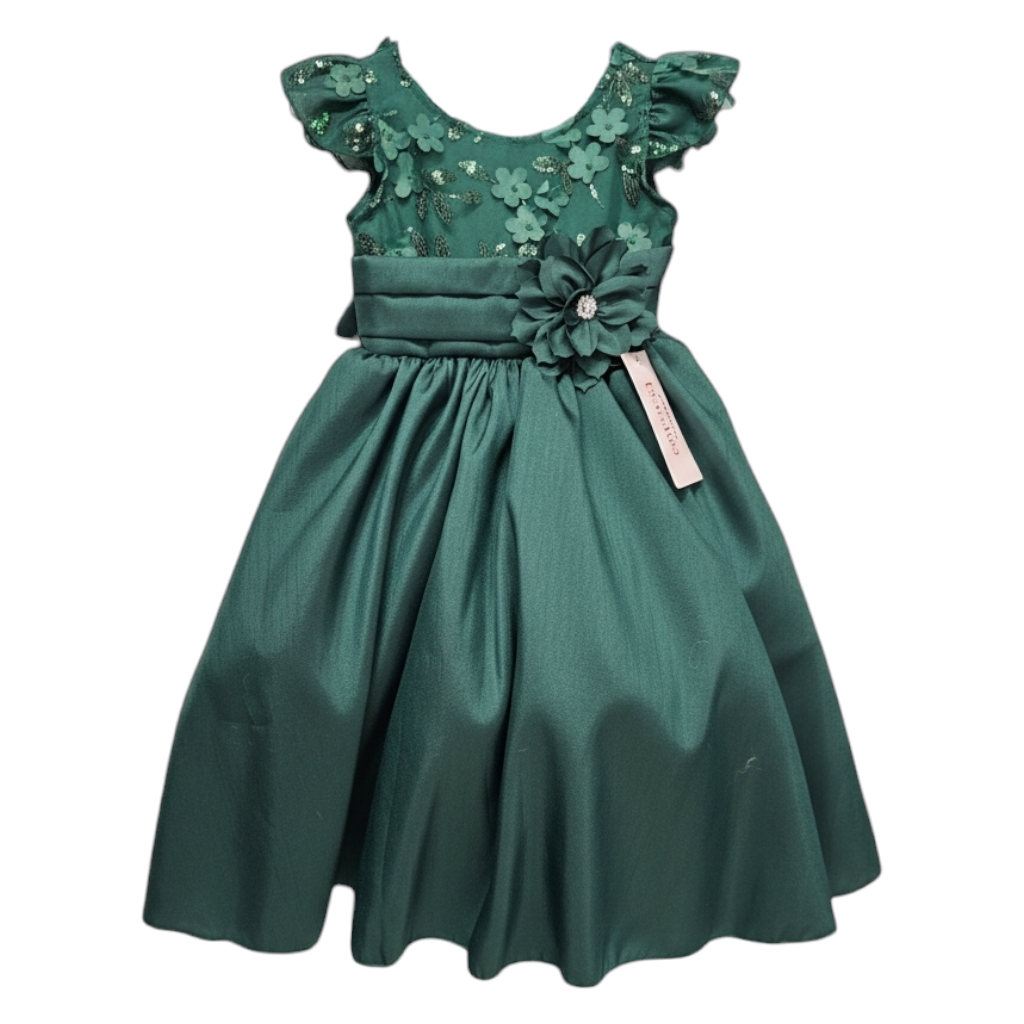 Vestido Lila de Tafeta Circular 2 Años