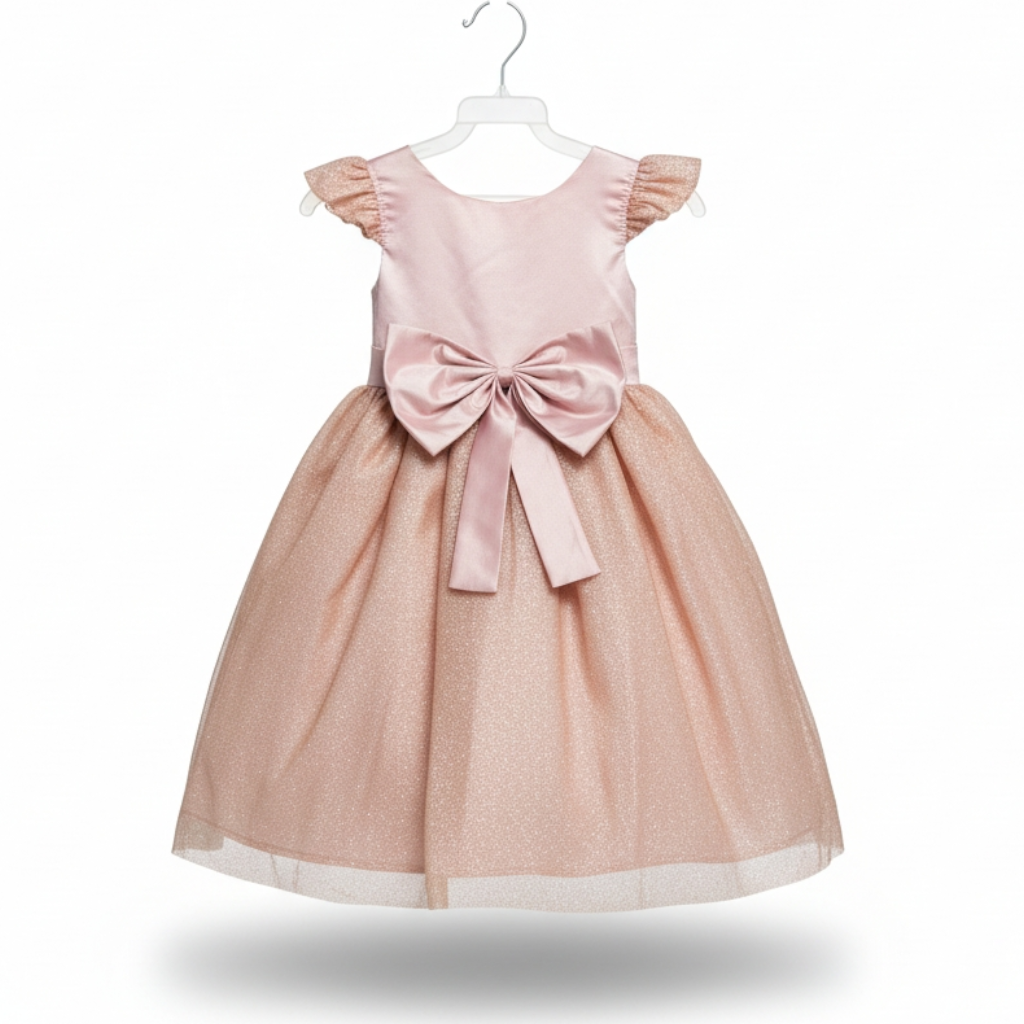 Vestido Coral de Tul Ampon 3 Años