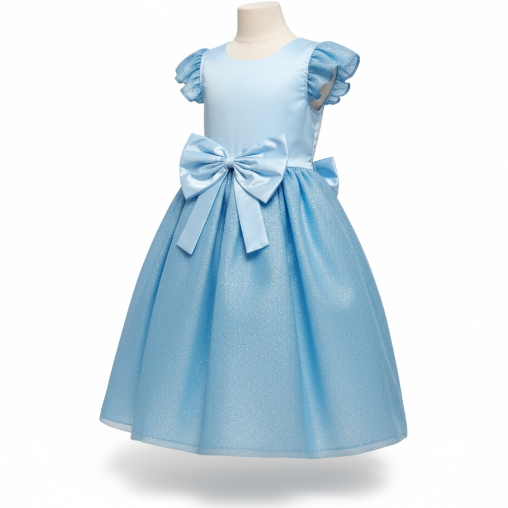 Vestido Coral de Tul Ampon 3 Años